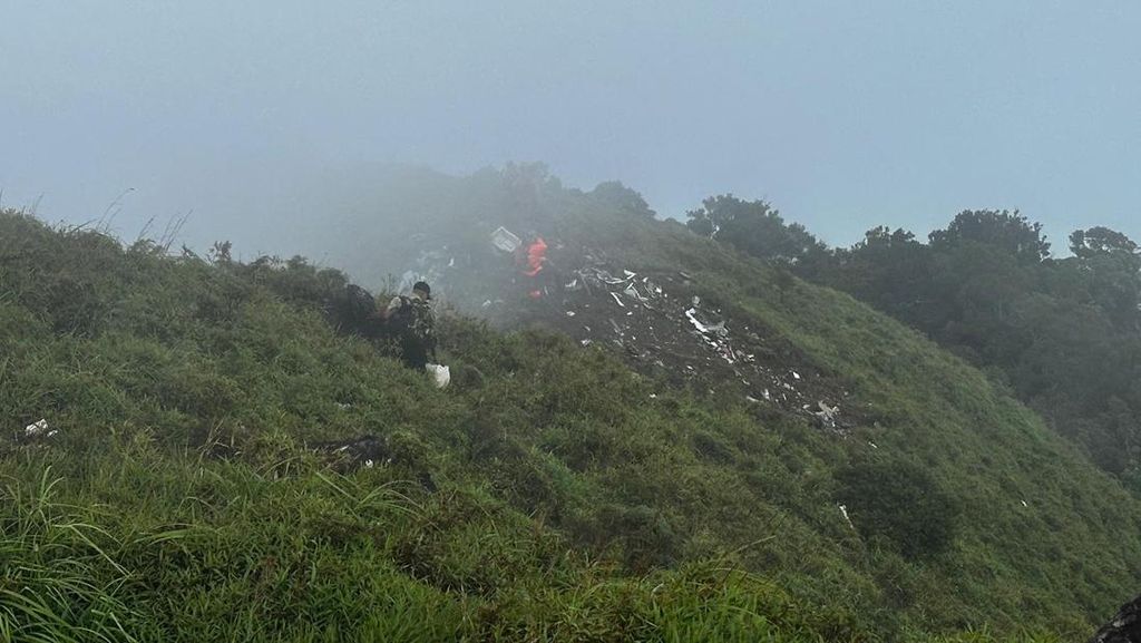 Fakta Terbaru Pesawat ATR 42-500 Jatuh di Gunung Bulusaraung Sulsel