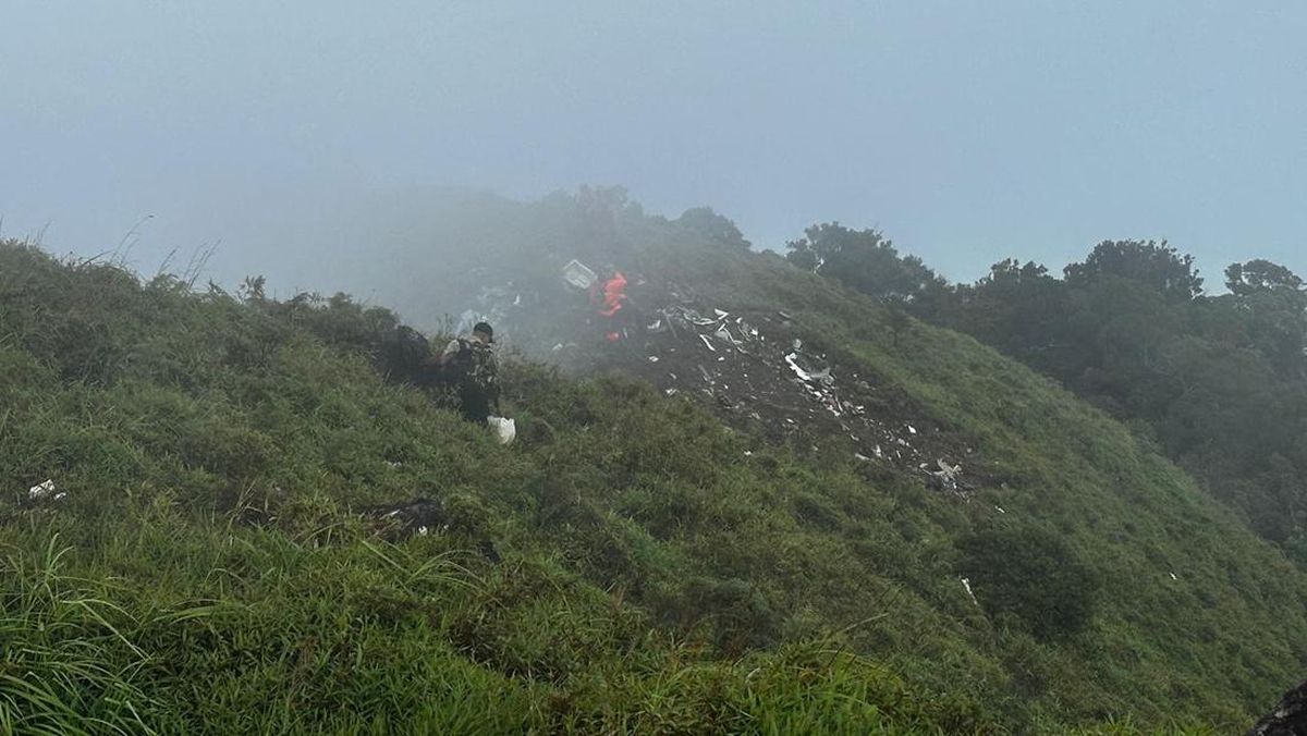 Awan Tebal Menyulitkan Pencarian Pesawat ATR 42-500 Jatuh di Maros