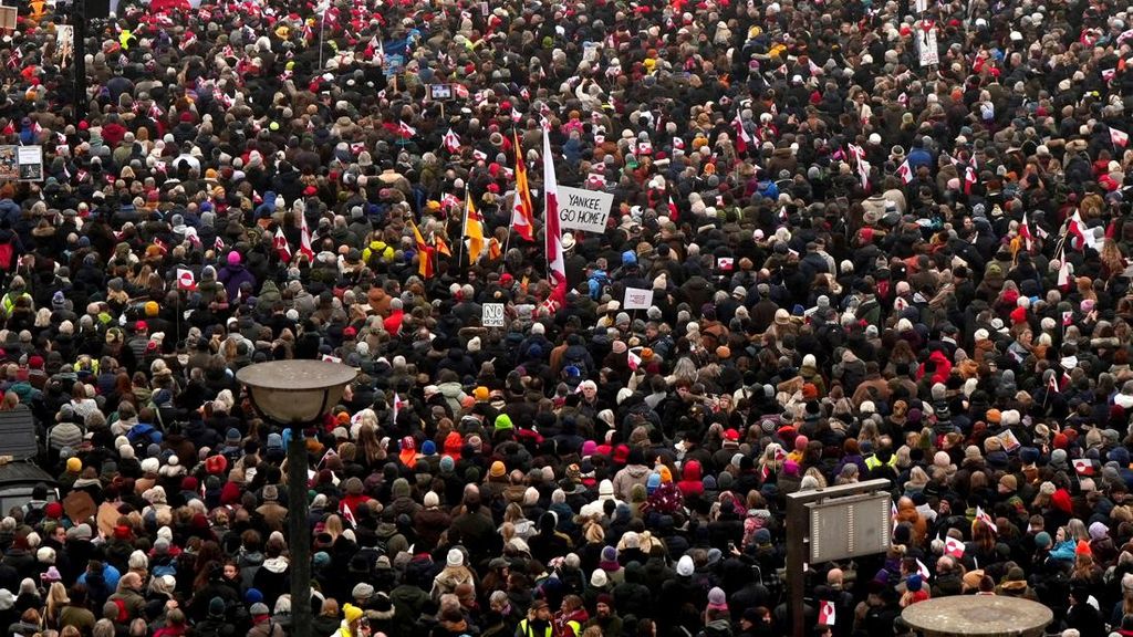 FOTO: Ribuan Orang di Denmark Demo Tolak Trump Caplok Greenland