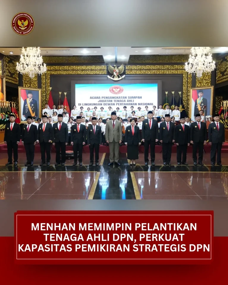 Noe Letto dilantik jadi tenaga ahli Dewan Pertahanan Nasional&period;