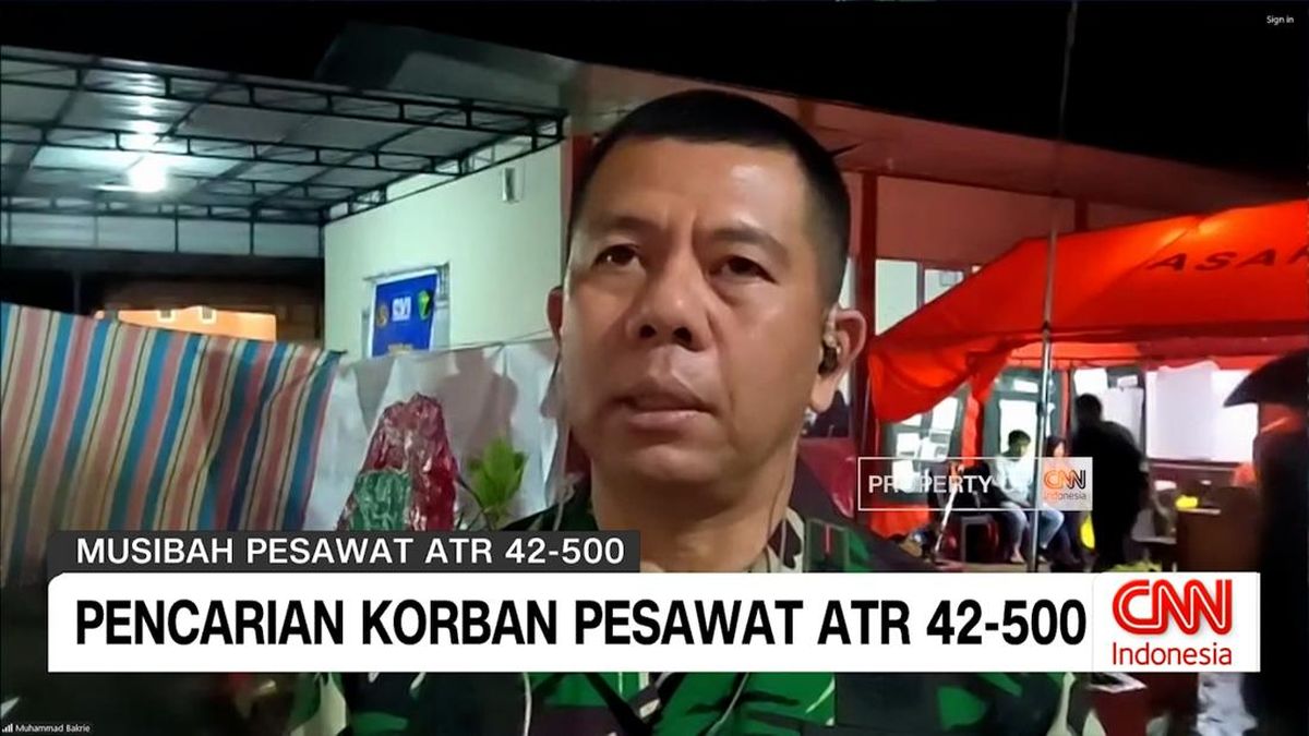 VIDEO: Pencarian Korban Pesawat ATR 42-500 Terus Berlanjut