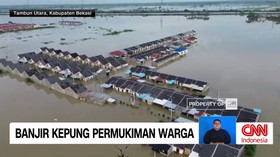 VIDEO: Banjir Kepung  Permukiman Warga di Bekasi dan Karawang