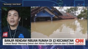 VIDEO: Banjir Rendam Ribuan Rumah di Karawang
