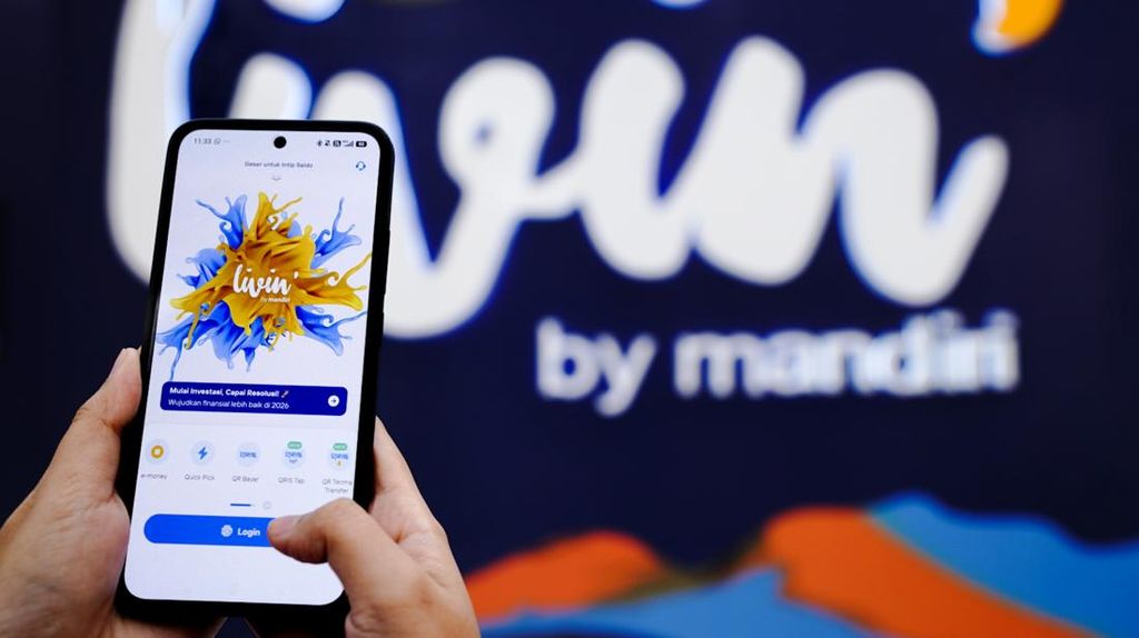 Transaksi Digital Tumbuh Pesat, Livin' by Mandiri Jadi Andalan Nasabah