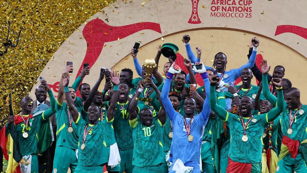 Gelar Juara Piala Afrika Milik Senegal Bisa Dicabut, Imbas Mogok Main?
