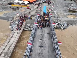 Pemulihan Akses di Aceh Terus Dikebut,  7 Jembatan-28 Titik Longsor Dibangun