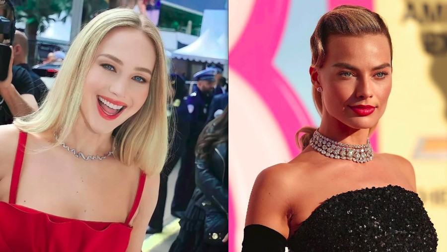 Jennifer Lawrence dan Margot Robbie