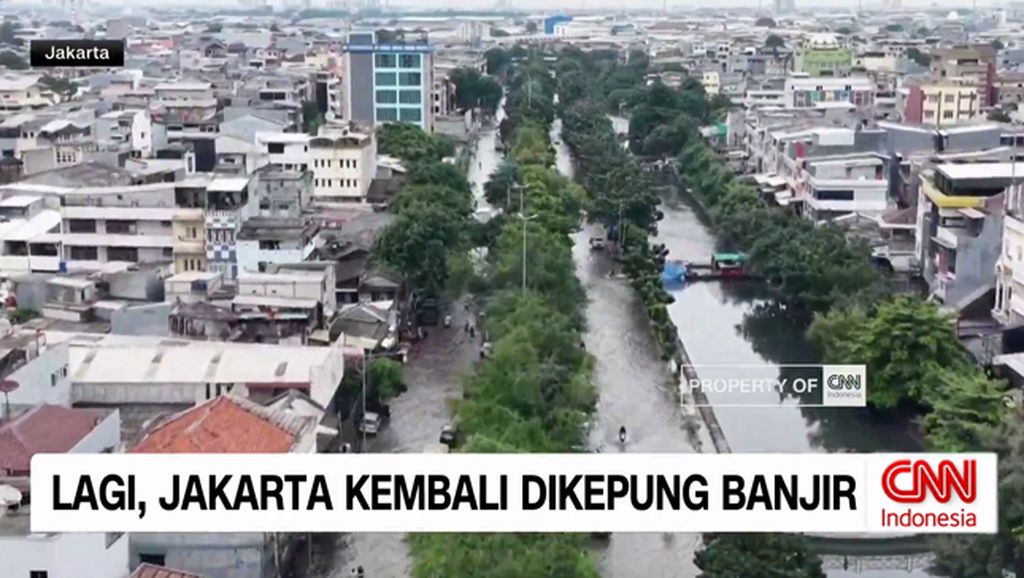 VIDEO: Jakarta Dikepung Banjir Lagi