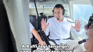 Gosip Terkini Selebriti Insertlive : Kata Raffi Ahmad soal Helikopter yang Ditumpangi Hampir Jatuh di Bali