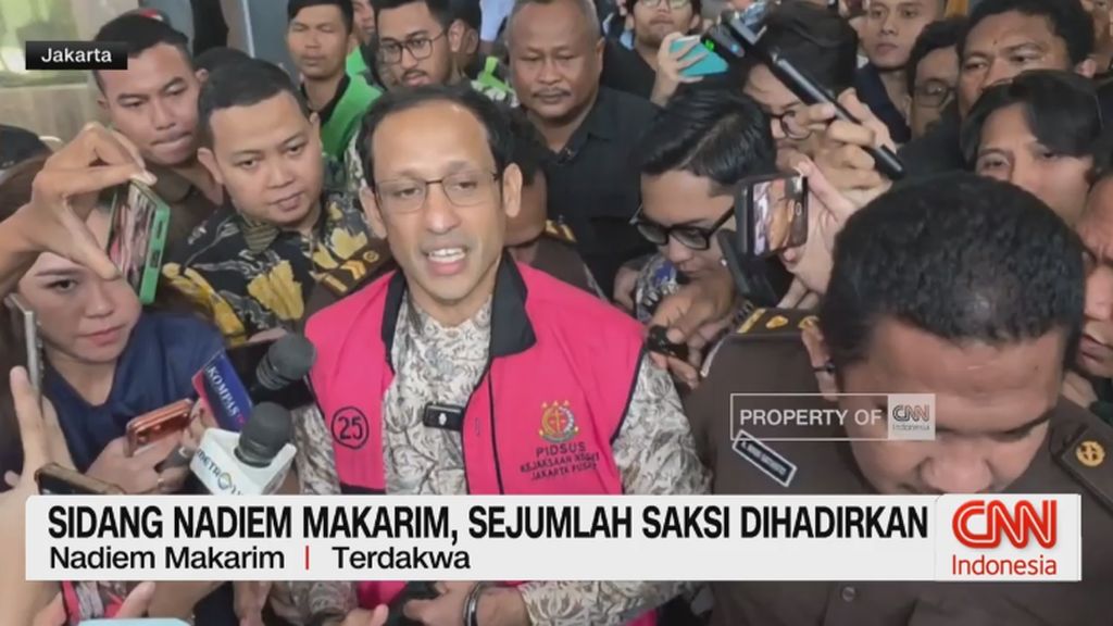 VIDEO: Sidang Nadiem Makarim Kembali Digelar
