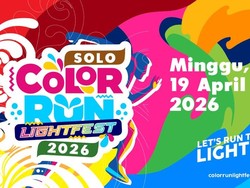 Musik Seru dan Taburan Warna Siap Ramaikan Rute Solo Color Run Lightfest 2026