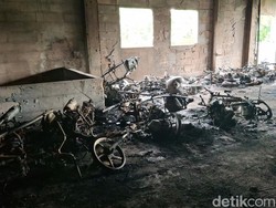 Kebakaran di Tempat Penitipan Kendaraan Bogor Dipicu Korsleting Alarm Motor