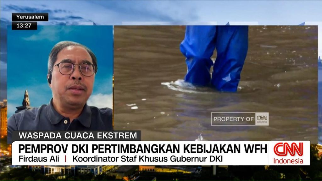 VIDEO: Pemprov DKI Pertimbangkan Kebijakan WFH Akibat Cuaca Ekstrem