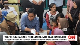 VIDEO: Wapres Kunjungi Korban Banjir Tambun Utara