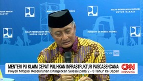 VIDEO: Menteri PU Klaim Pemulihan Infrastruktur Berjalan Cepat