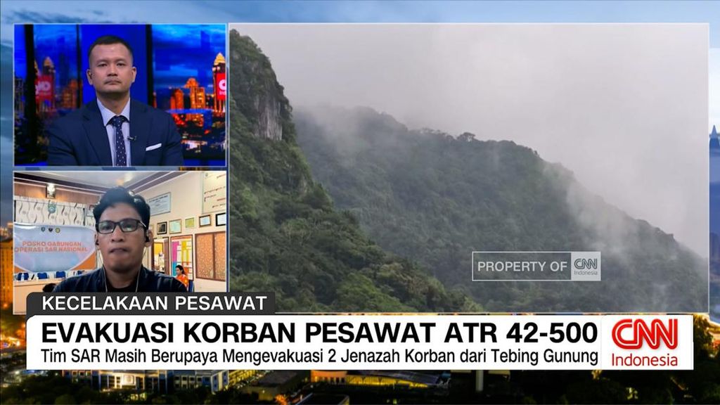 VIDEO: Evakuasi Korban Pesawat ATR 42-500 Dilanjutkan