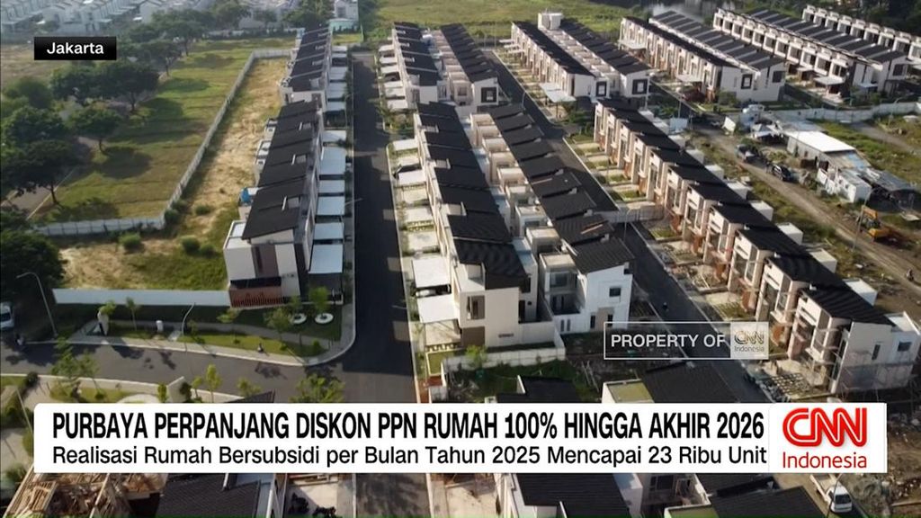 VIDEO: Pemerintah Perpanjang Diskon PPN Rumah 100 Persen Hingga 2026