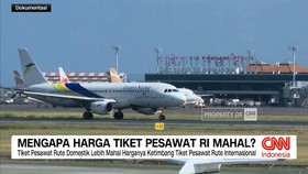 VIDEO: Mengapa Harga Tiket Pesawat RI Mahal?