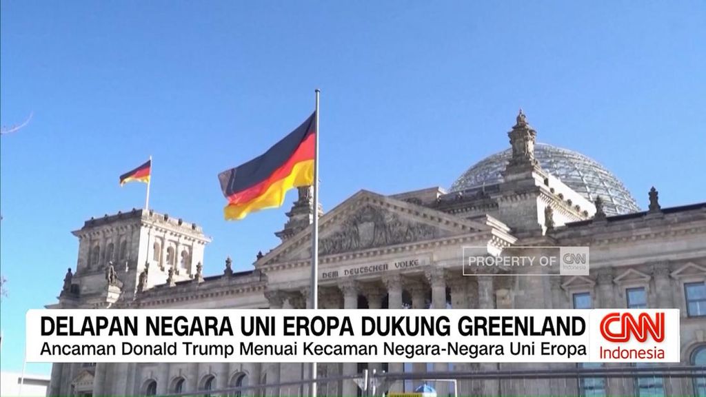 VIDEO: Delapan Negara Uni Eropa Dukung Greenland