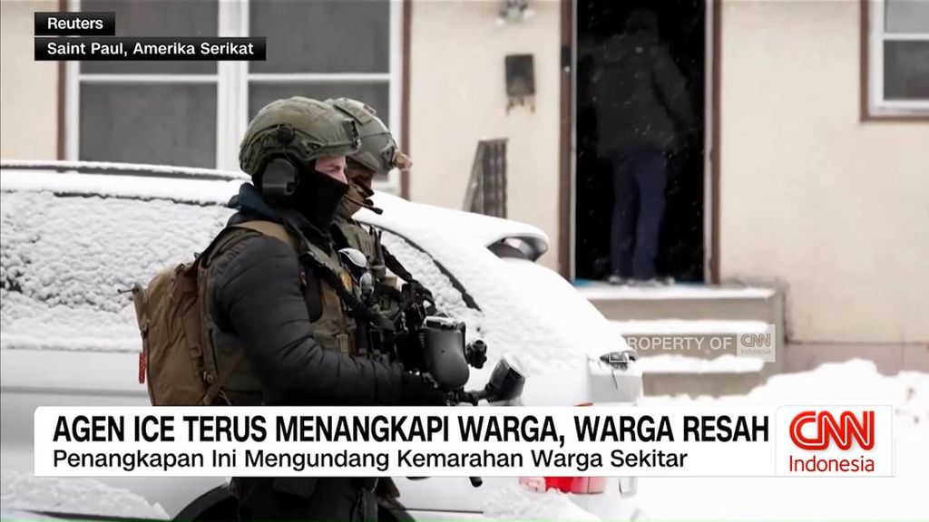 VIDEO: Agen ICE Terus Menangkap Warga, Warga Resah