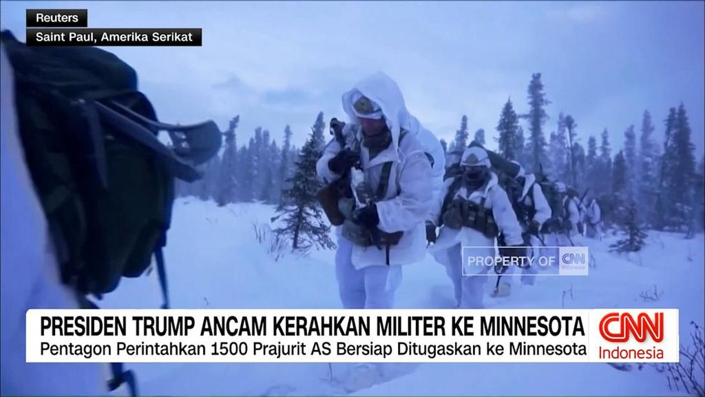 VIDEO: Presiden Trump Ancam Kerahkan Militer ke Minnesota