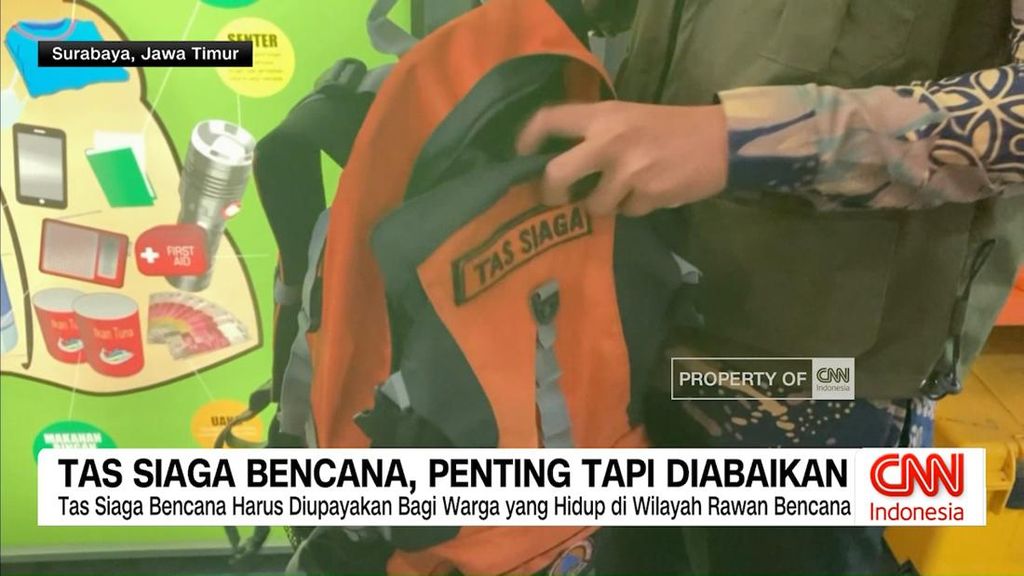 VIDEO: Tas Siaga Bencana, Penting tapi Diabaikan