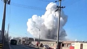 Dua Orang Tewas Akibat Ledakan Pabrik Pelat Baja di China