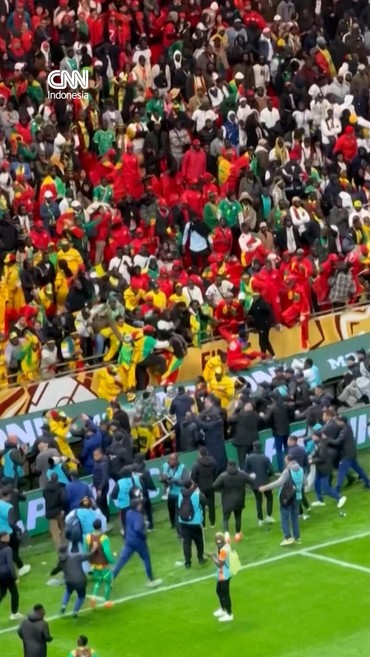 Kerusuhan Penonton di Final Piala Afrika Dipicu Penalti Kontroversial