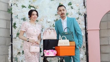 Kado Full Branded, 7 Potret Bahagia Angel Karamoy Dapat Kejutan Ultah dari Gusti Ega