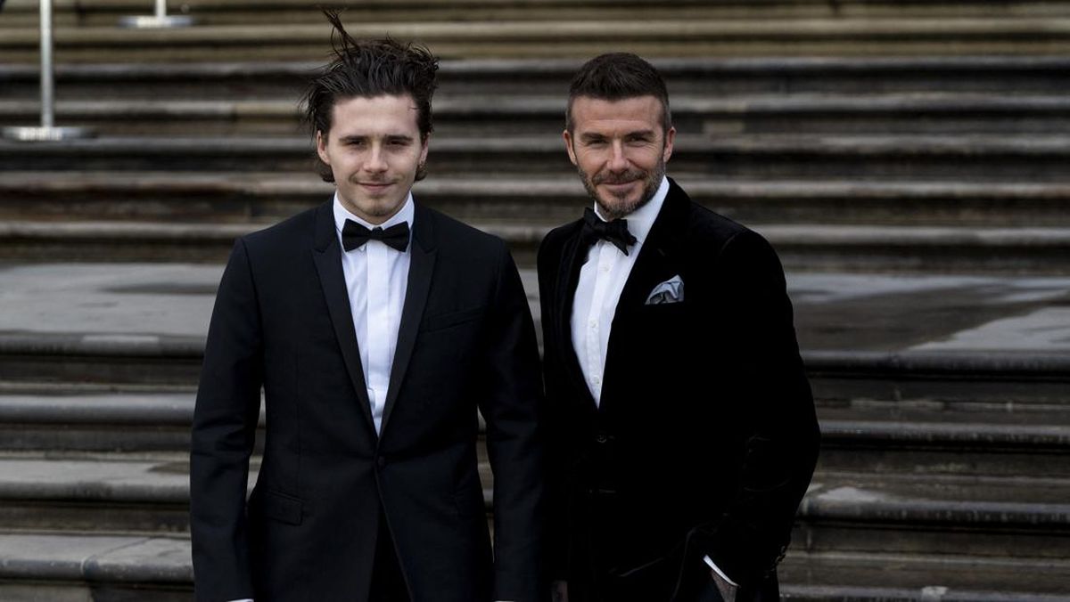 David Beckham Respons Amukan Brooklyn di Media Sosial