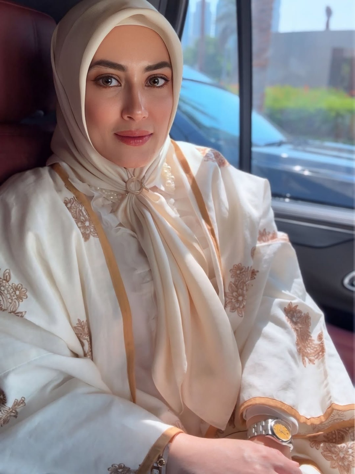 Gaya hijab pengusaha asal Malaysia&comma; Vie Shantie Khan&period;