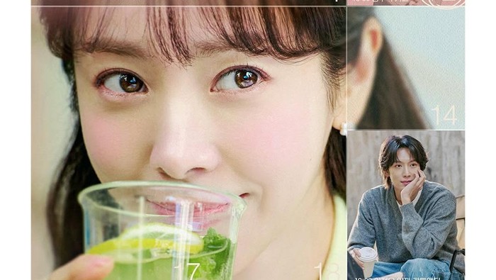 Han Ji Min Terjerat Cinta Segitiga di Poster Drakor Rom-Com Terbaru