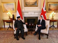 Prabowo Gelar Pertemuan 4 Mata dengan PM Inggris Keir Starmer di London
