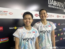 Kata Fadia usai Jalani Debut Bareng Tiwi di Indonesia Masters 2026