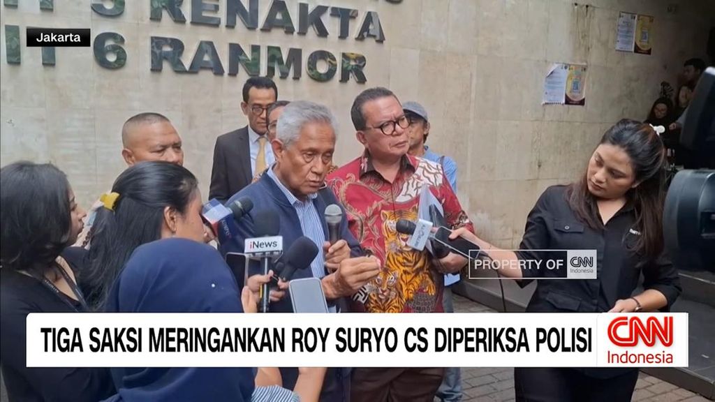 VIDEO: Tiga Saksi Meringankan Roy Suryo Cs Diperiksa Polisi