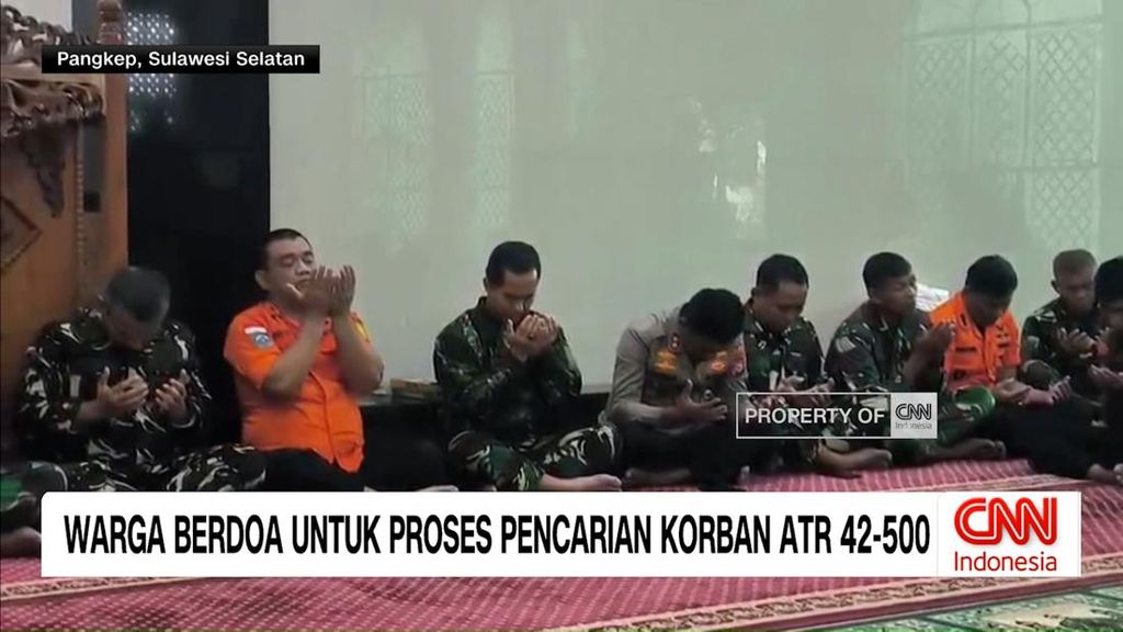 VIDEO: Doa Bersama untuk Pencarian Korban ATR 42-500