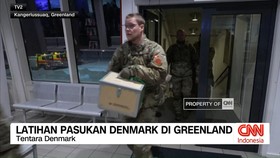 VIDEO: Latihan Pasukan Denmark di Greenland