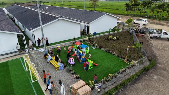 PT Brantas Abipraya (Persero) menyatakan 162 unit hunian Sementara (Huntara) bagi warga terdampak bencana di Kabupaten Pidie Jaya, Aceh, siap dihuni.