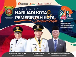 HUT ke-358 Samarinda Tanpa Perayaan, Ternyata Ini Alasannya