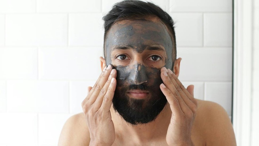 ilustrasi skincare pria