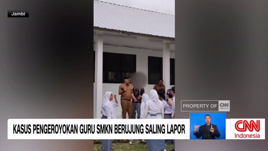 VIDEO: Kasus Pengeroyokan Guru SMKN Berujung Saling Lapor