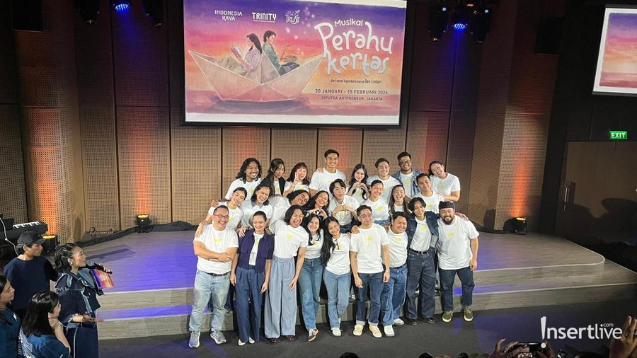 Konferensi Pers Drama Musikal 'Perahu Kertas'