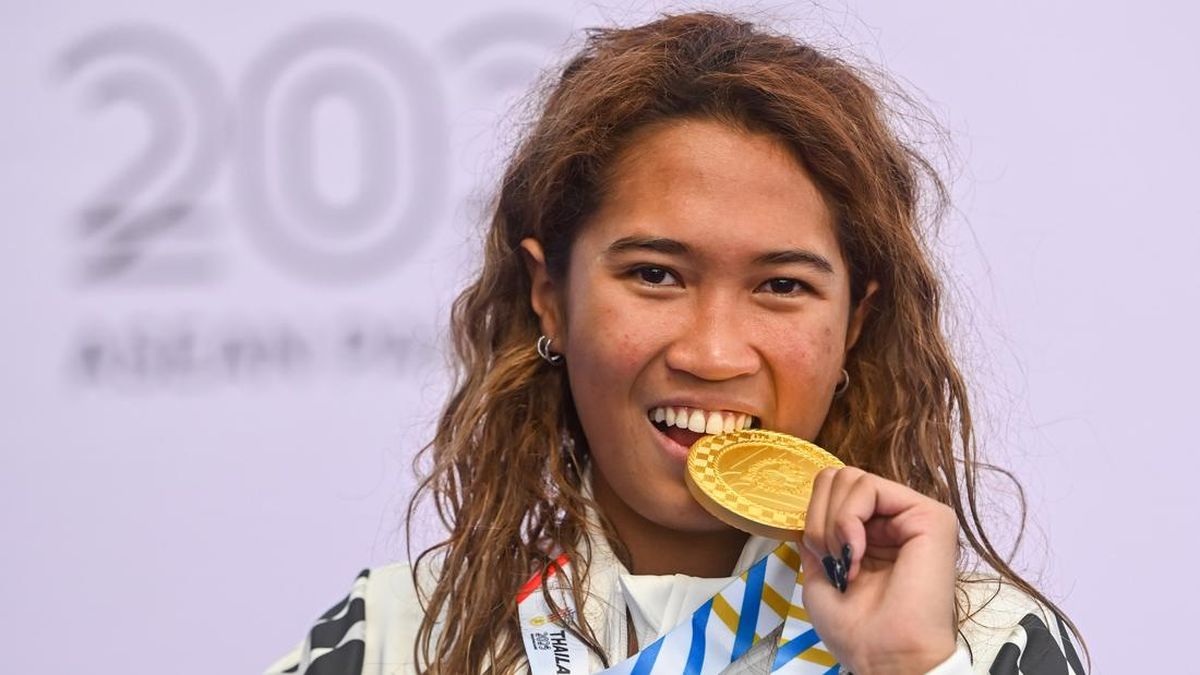 FOTO: Ratu-ratu Renang Indonesia Raih Emas ASEAN Para Games 2025