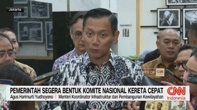 VIDEO: Pemerintah Segera Bentuk Komite Nasional Kereta Cepat
