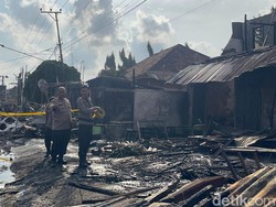 Pedagang Nasgor Tewas Saat Kebakaran Kios di Jambi Ditemukan Posisi Bersujud