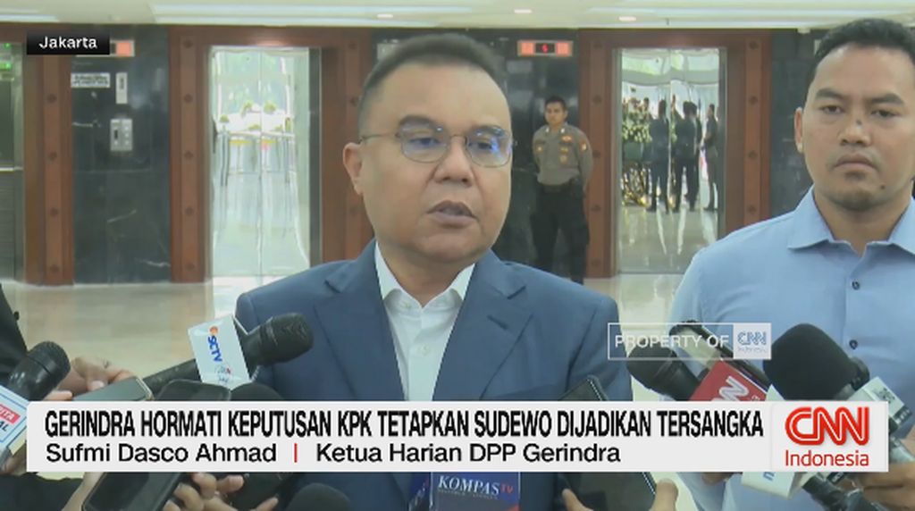 VIDEO: Gerindra Hormati Keputusan KPK Soal Sudewo Dijadikan Tersangka