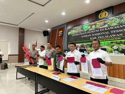 Polda Riau Juga Tangkap 3 Tersangka yang Caplok Lahan Tesso Nilo