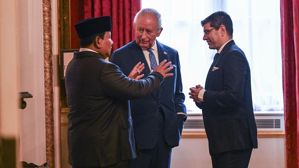 Prabowo Temu Raja Charles di Acara Filantropi Konservasi Gajah