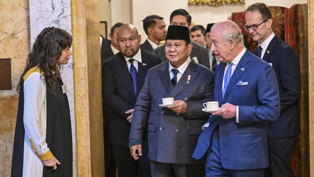 FOTO: Presiden Prabowo Bertemu Raja Charles III di Inggris