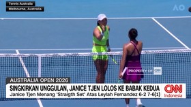VIDEO: Singkirkan Unggulan, Janice Tjen Lolos Babak Kedua